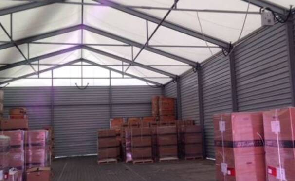 Hala namiotowa w gospodarstwie rolnym